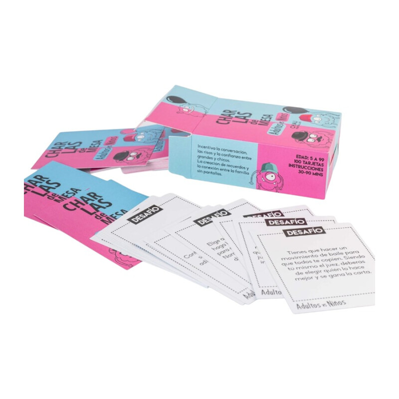 Charlas de mesa Adultos vs Niños Chau Pantallas Charlas de mesa Adultos vs Niños Chau Pantallas