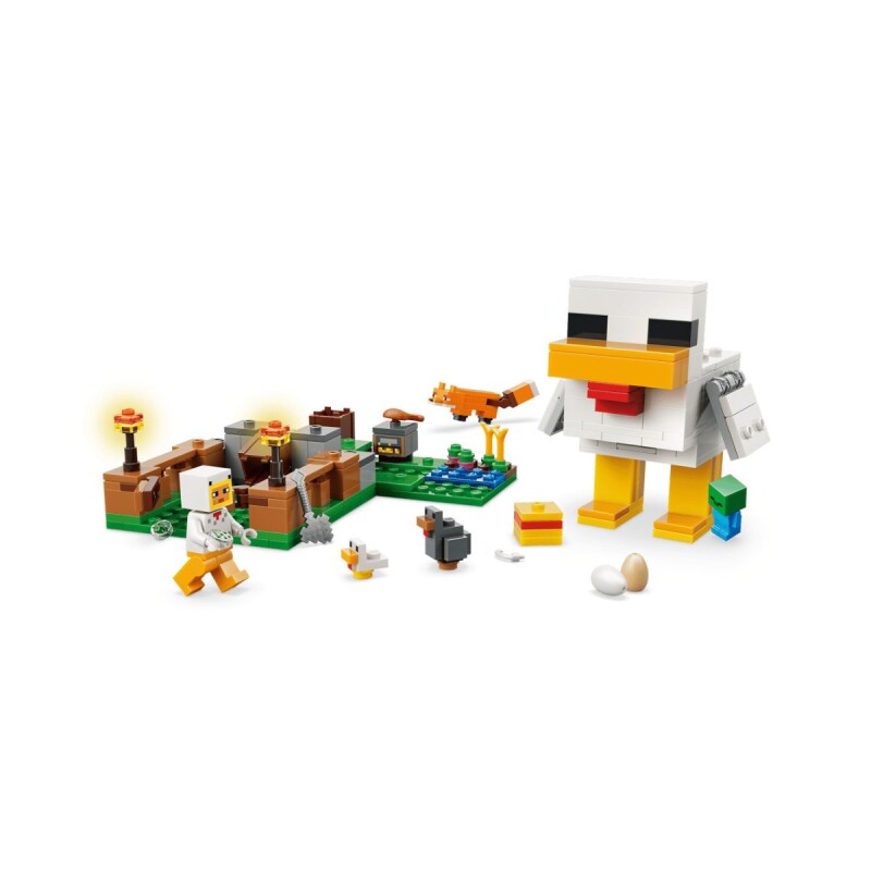 Lego Minecraft La granja de las gallinas Lego Minecraft La granja de las gallinas