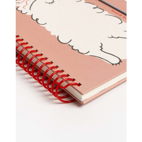Cuaderno A5 Con Elástico ''nadie Afectará Mi Paz''cuaderno Combinacion Tricolor