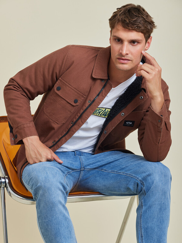 SOBRECAMISA SEVERIN RUSTY MarrÓn