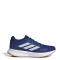Championes Unisex Adidas Run Falcon 5 JRS Azul Francia - Blanco