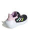 Championes Infantiles Adidas Tensaur Run 2.0 JRS Negro - Rosado - Verde Menta
