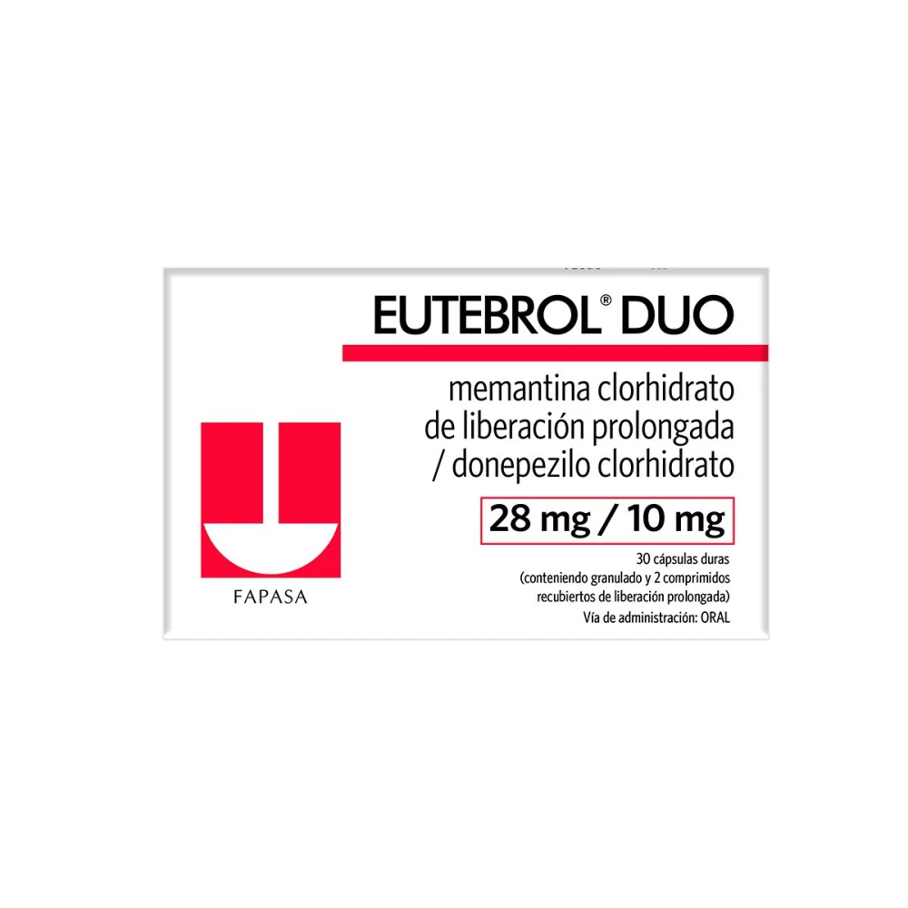 EUTEBROL DUO 28 MG/10 MG X 30 CAPS DURAS