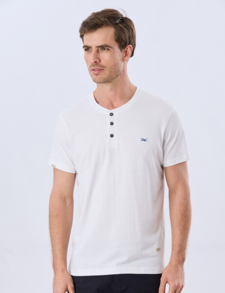 REMERA LISA DE ALGODÓN Blanco