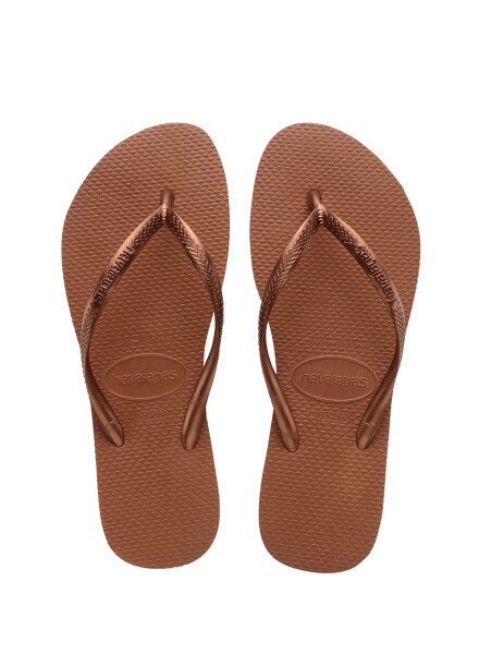 Havaiana slim Cobre