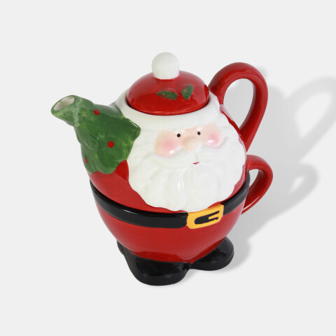 SET TETERA CERAMICA DIS SANTA 16.5X12X17CM Unica