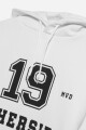 Hoodie estampado - UNISEX BLANCO