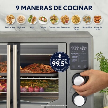 Horno eléctrico con Freidora y Convección de 42 litros Digital Horno eléctrico con Freidora y Convección de 42 litros Digital