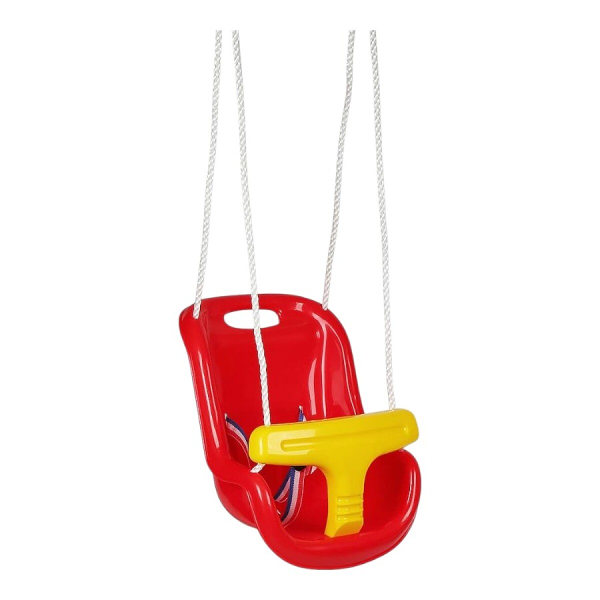 Hamaca Bebe Plástica con Cinto - Rojo 