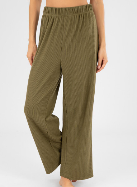 Pantalon cosy Verde lago