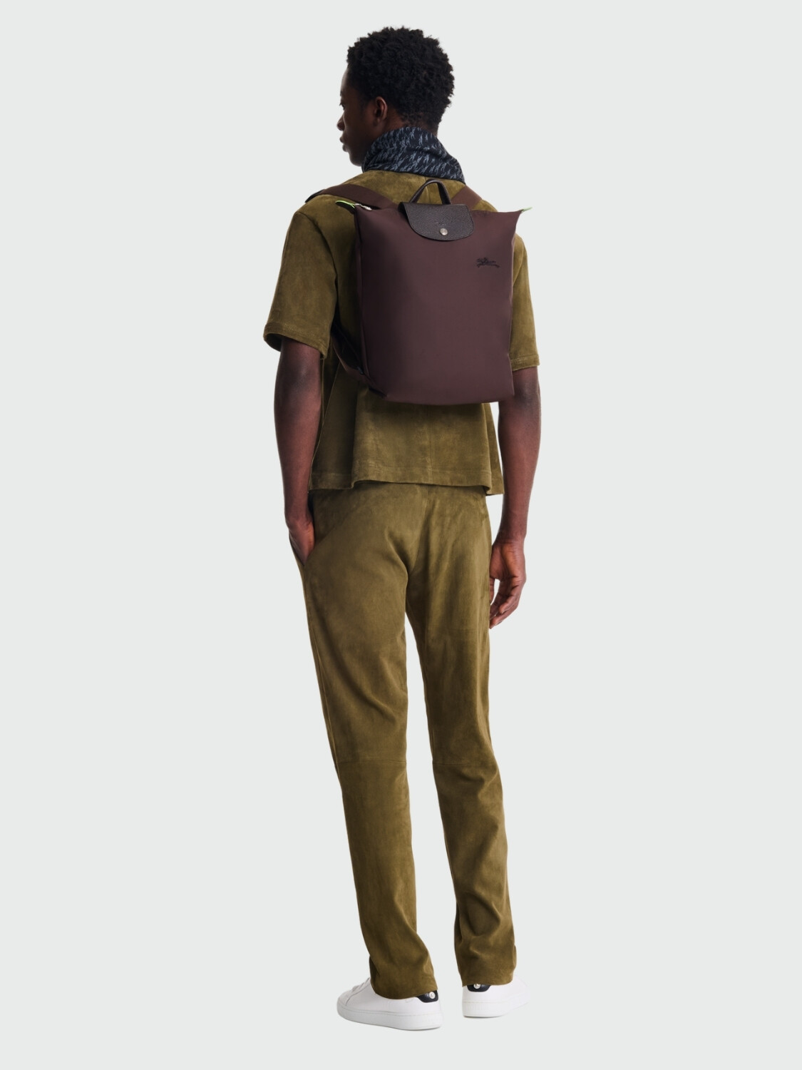 Longchamp - LE PLIAGE GREEN M Negro Estampado