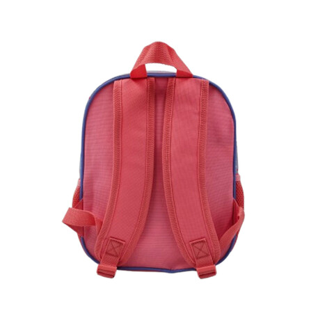 Mochila Infantil 3D Frozen Tafeta Chica 30 cm ROSA
