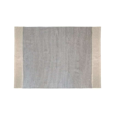 Alfombra 122X178Cm Natural Centro Carbon