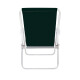Set X 2 Sillas Altas Conforto Sannet Aluminio NEGRO