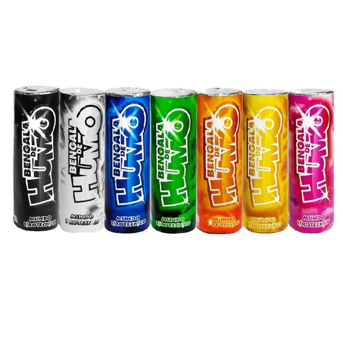 Bengala de Humo Varios Colores Unidad 