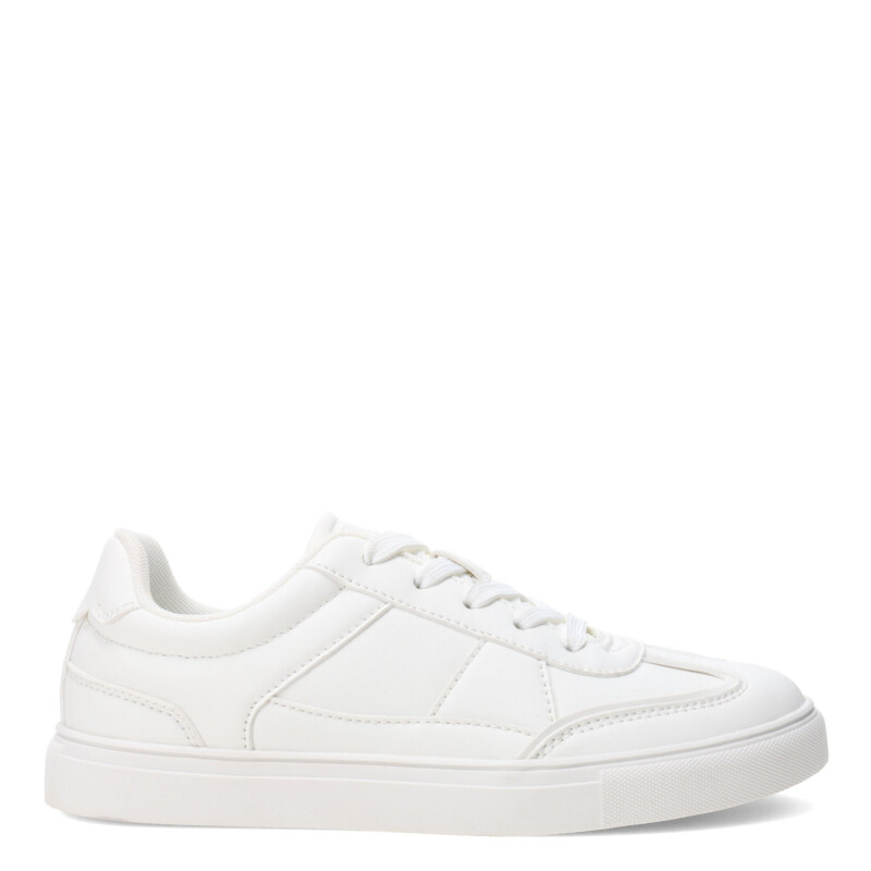 Championes de Mujer Miss Carol KOLTE con suela chata Blanco