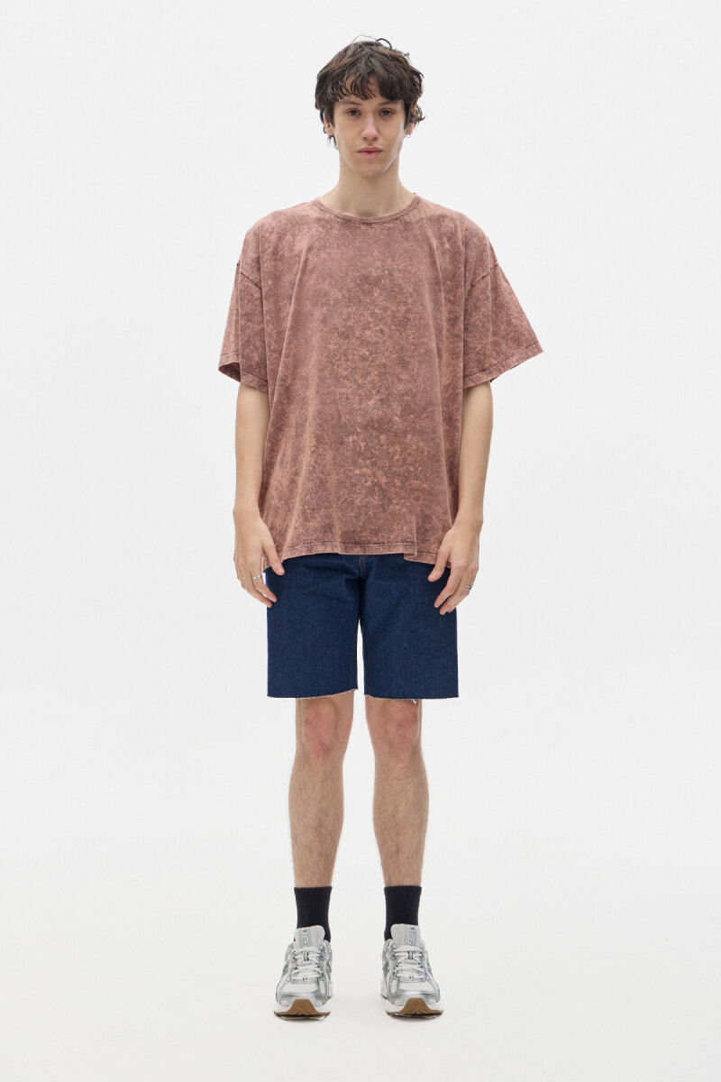 T-shirt Boxy Washed