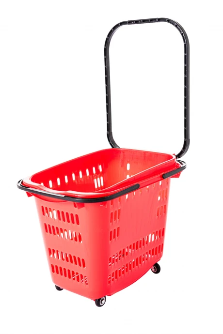 Carro De Supermercado Rojo Carro De Supermercado Rojo