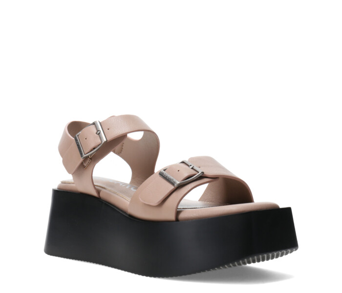 Sandalia VIXOR con plataforma Offwhite