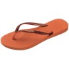 Sandalias Havaianas Slim Glitter Ii Mujer Naranja Cerrado