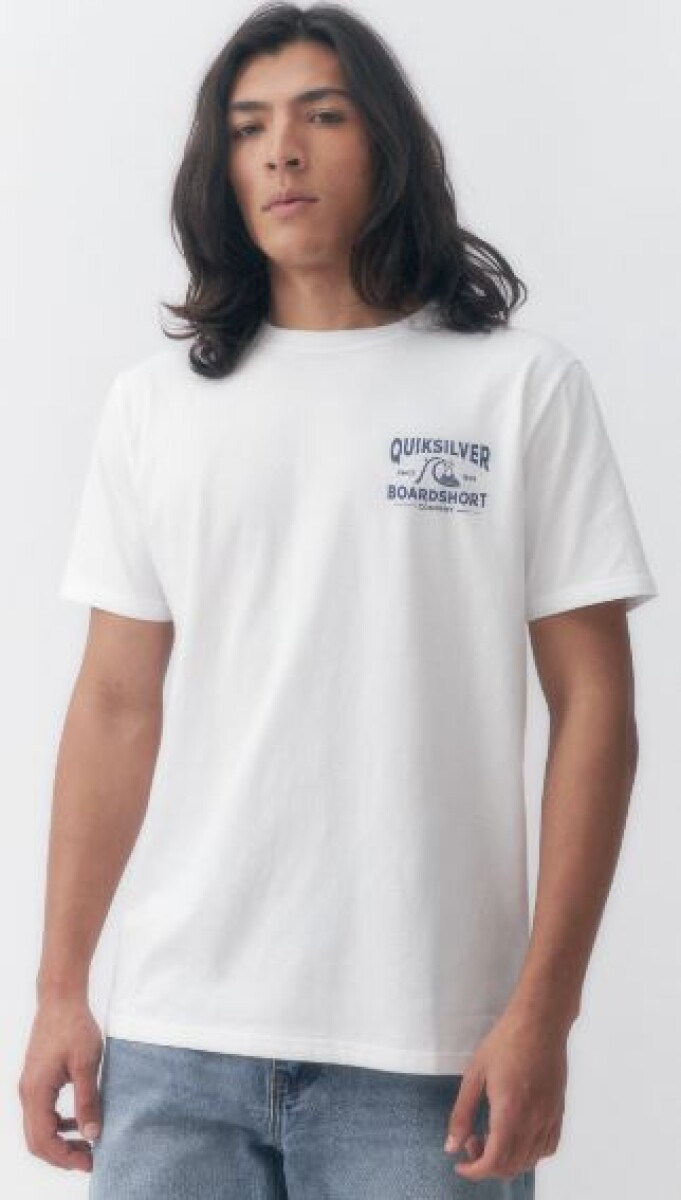 T-SHIRT QUIKSILVER 40602 - BLANCO 