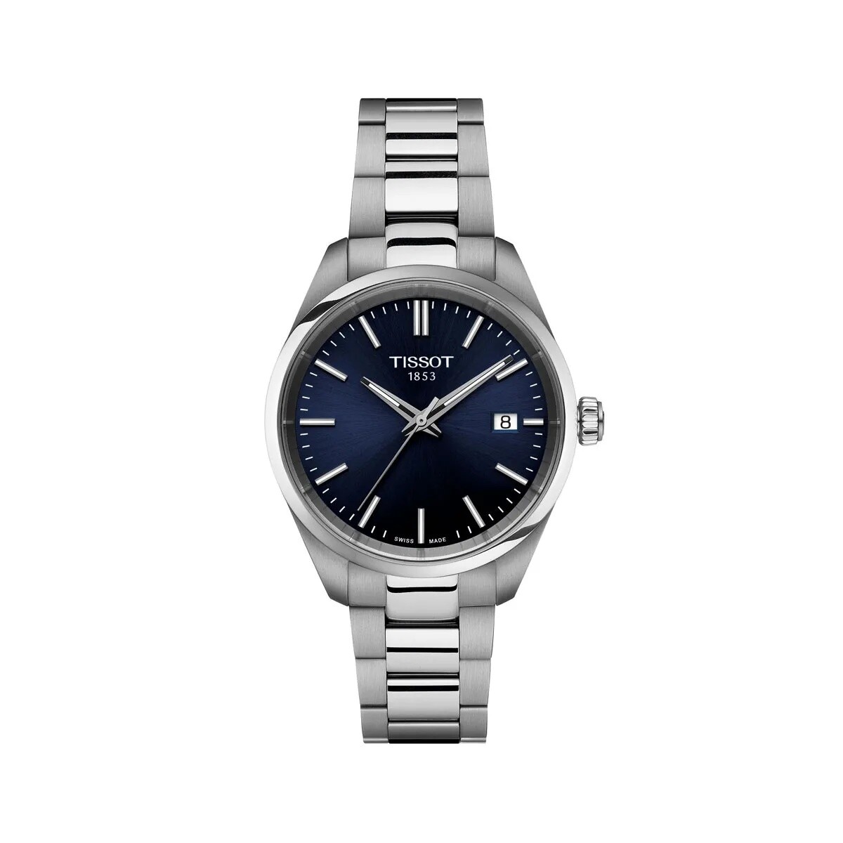 Reloj Tissot PR 100 34mm de Acero T1502101103100 - Azul 