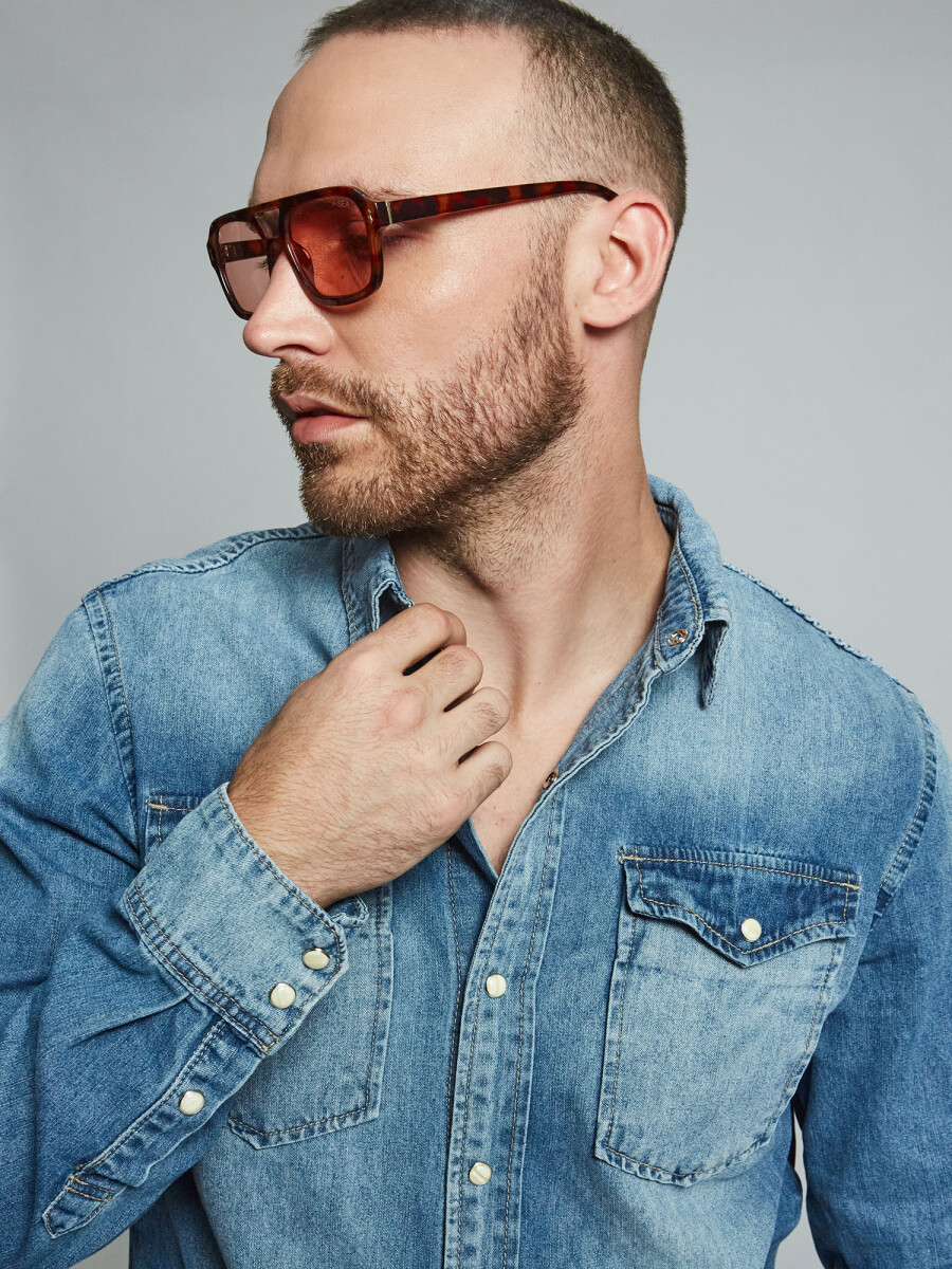 Camisa m/l jean 
