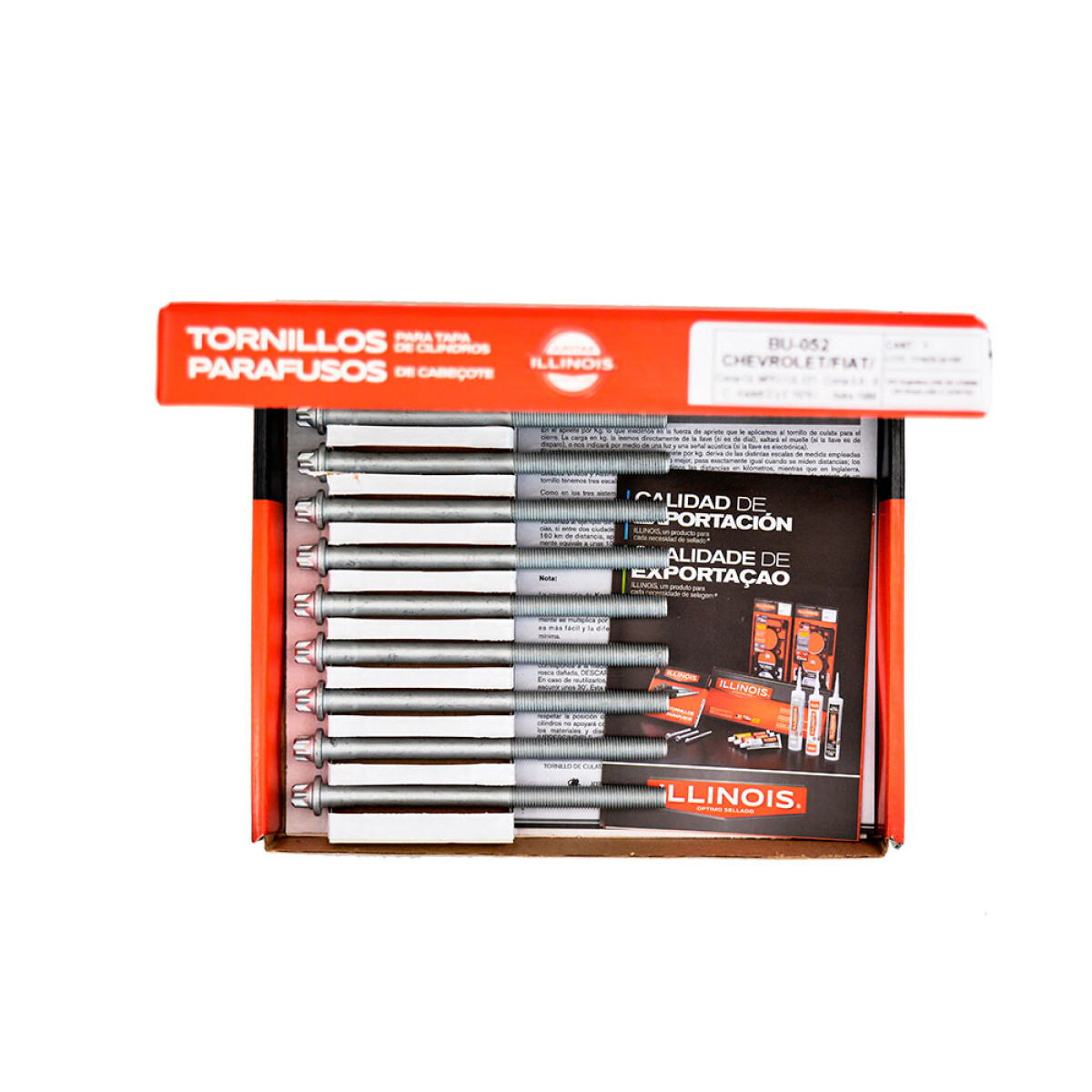 TORNILLO CHEVROLET JGO TAPA CILINDROS CORSA MERIVA 1.0 1.4 1.6 1.8 ILLINOIS 
