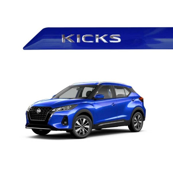 Baguetas Auto Específicas Nissan Kicks Azul Baguetas Auto Específicas Nissan Kicks Azul