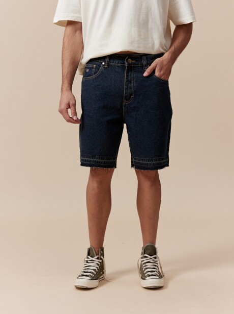 BERMUDA BREAK AZUL OSCURO JEAN