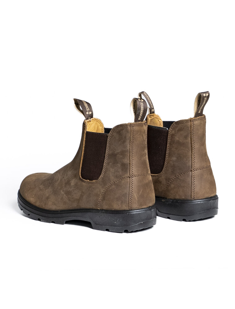 Bota Scandinavian Cuero Urban Marron