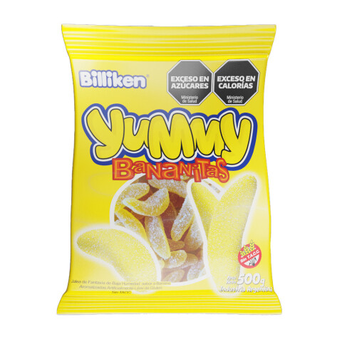 Golosinas Yummy 500g Bananitas