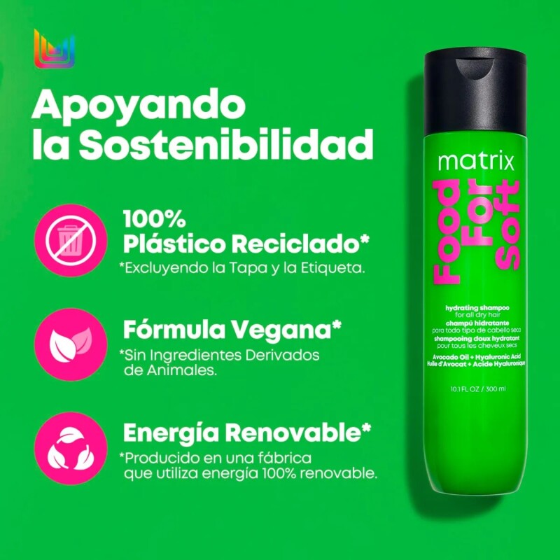 Pack Matrix Food For Soft para el cuidado del cabello Pack Matrix Food For Soft para el cuidado del cabello