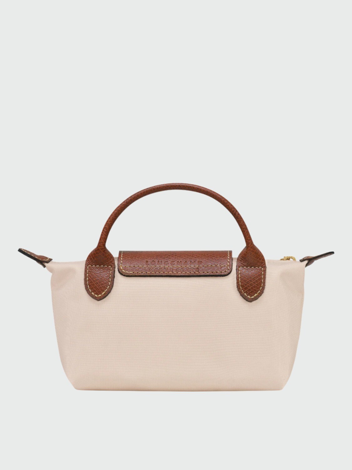 LONGCHAMP - LE PLIAGE ORIGINAL, POUCH Marfil