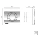 Extractor Baño Para Pared O Techo Tramontina 220V / Pot 15W 000