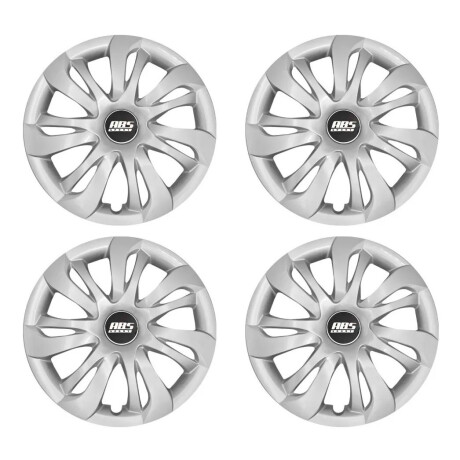 TAZAS DE RUEDA - RODADO 14 JGO. 4 PIEZAS ABS LINEA GRIS ABS TAZAS DE RUEDA - RODADO 14 JGO. 4 PIEZAS ABS LINEA GRIS ABS