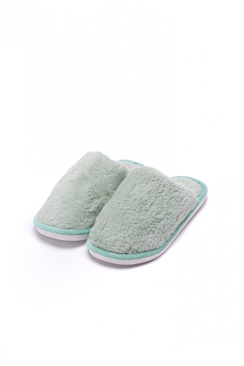 Pantuflas Zita - Verde 
