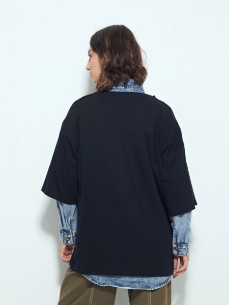 T-SHIRT P.CAKE ENCINA NEGRO