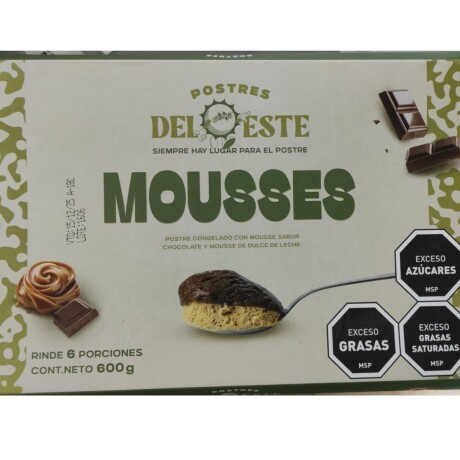 MOUSSE CHOCO DDL 600G 6 PORCIONES MOUSSE CHOCO DDL 600G 6 PORCIONES