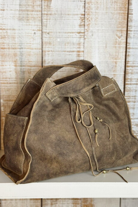 Bolso Boho Boxy Visón