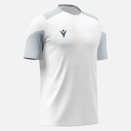 CAMISETA MACRON - MODELO GOLEM WHT/SLV