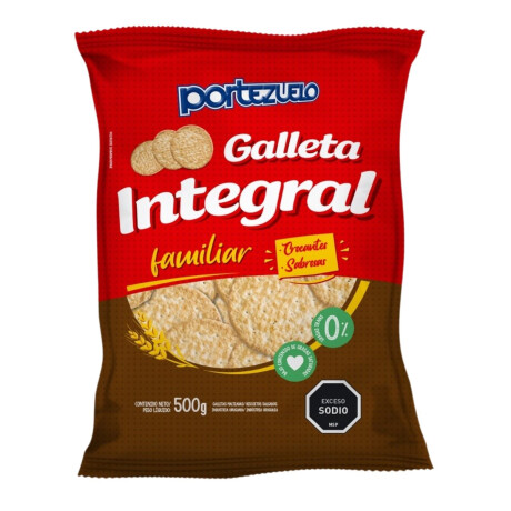 Galleta Portezuelo 500g Integral Galleta Portezuelo 500g Integral