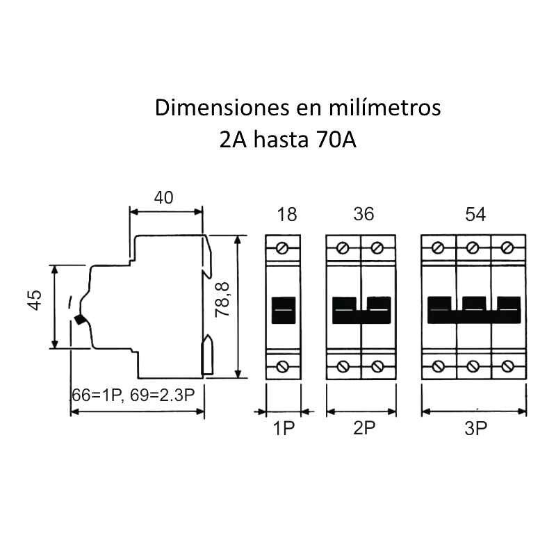 DISYUNTOR DIN 1X 20 A 06 KA STECK DISYUNTOR DIN 1X 20 A 06 KA STECK