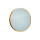 Espejo redondo de pared Lumax Diámetro 80cm Dorado