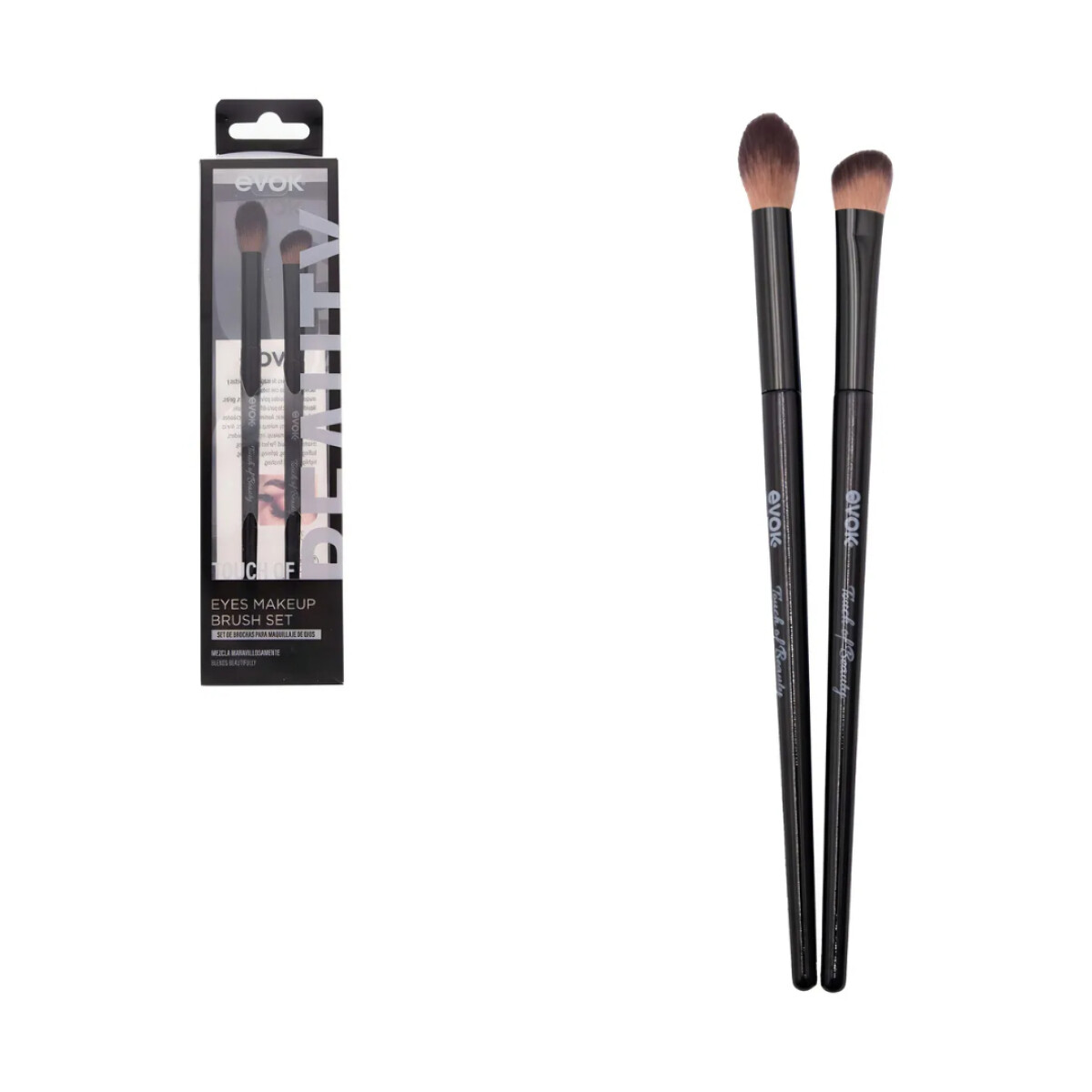 Set de Brochas de Maquillaje para Ojos – Evok HS-2421 