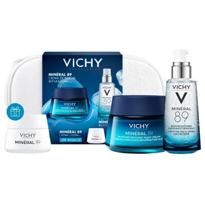 Set Vichy Mineral 89 Crema De Noche + Booster Set Vichy Mineral 89 Crema De Noche + Booster