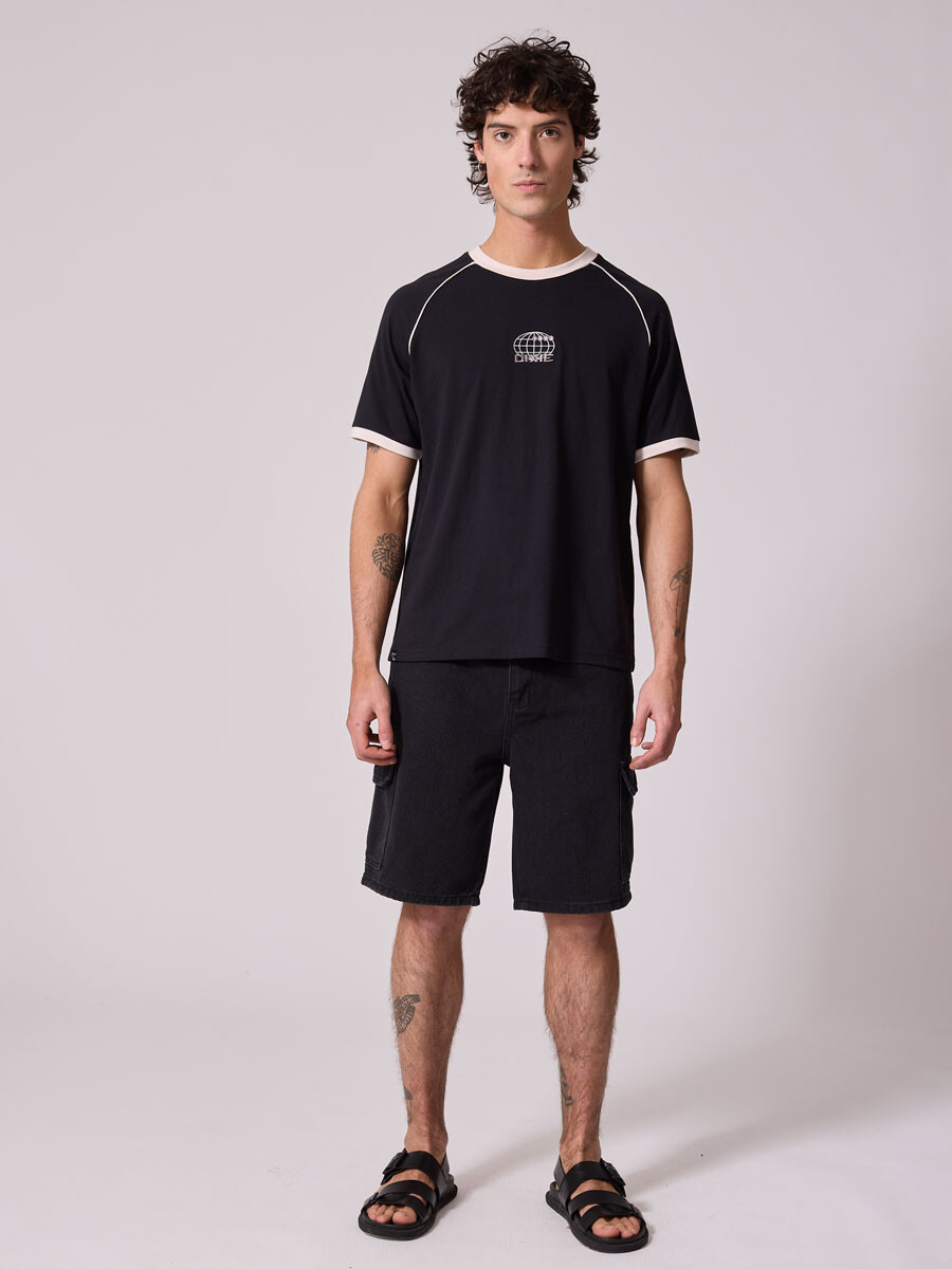 T-SHIRT COBRI DIXIE Negro