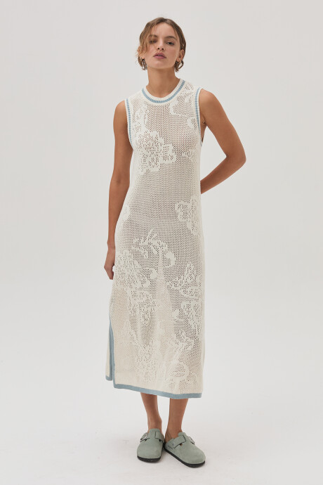 Vestido Acacia Crudo