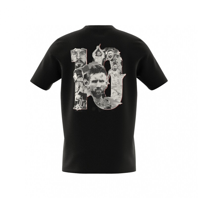 REMERA adidas MESSI G T BLACK