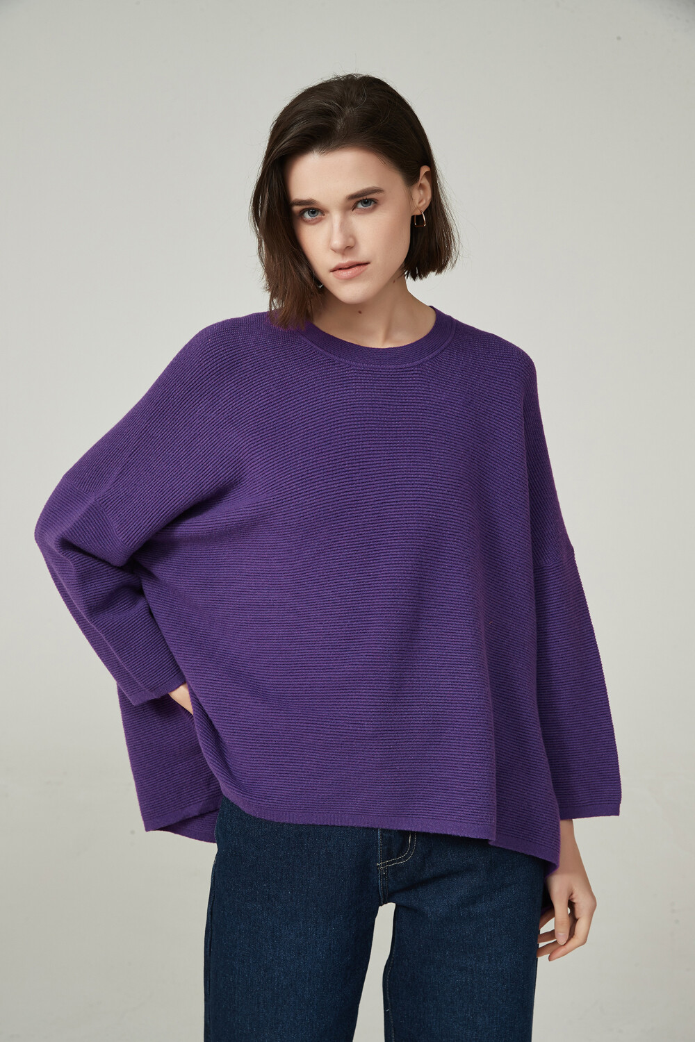 Sweater Lacara Berenjena